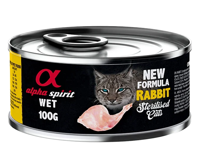 Alpha spirit conejo esterlizados