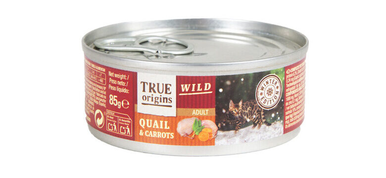 True Origins Wild Winter Edition Codorniz Y Salvia Lata Para Gatos