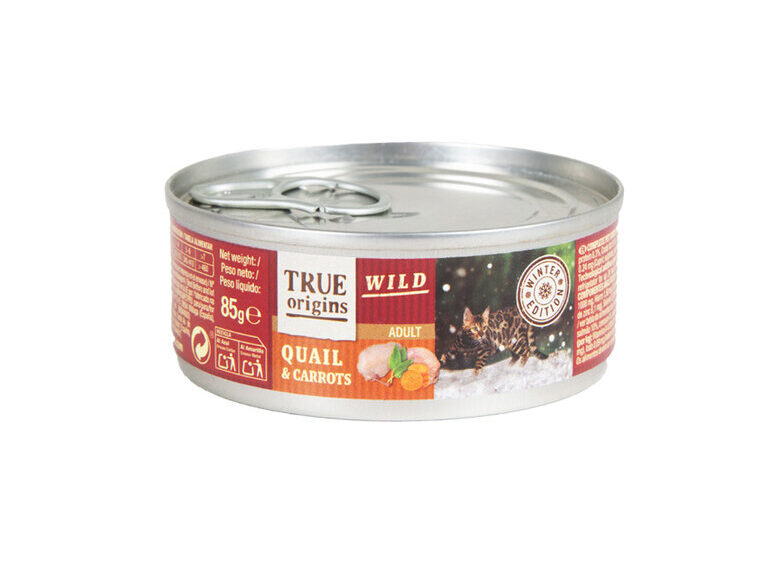 True Origins Wild Winter Edition Codorniz Y Salvia Lata Para Gatos