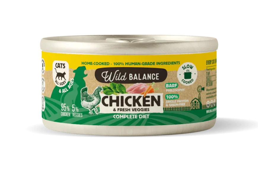 wildabalance cat pollo Filosofía BARF