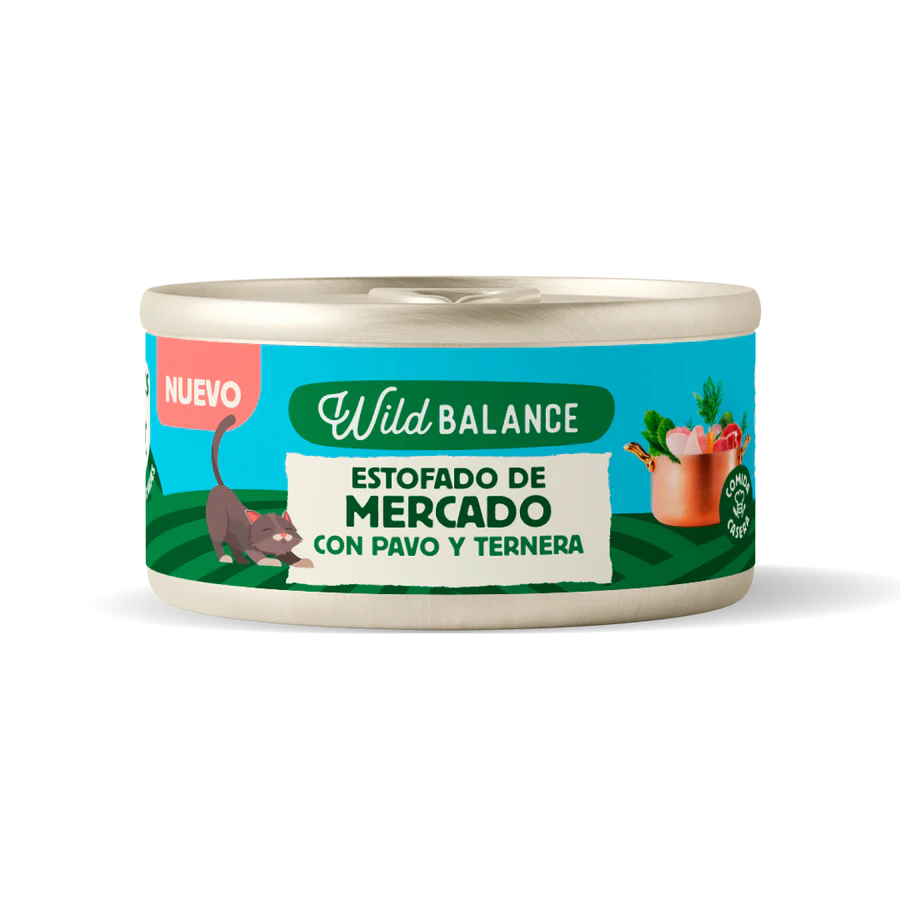wildbalance cat Estofado de Mercado con Pavo y Ternera